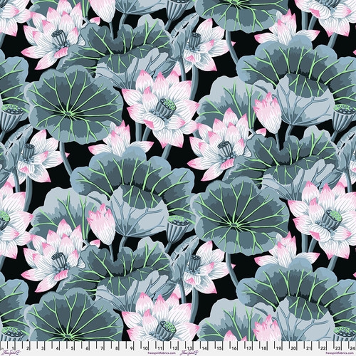 Patchwork Baumwolle - Kaffe Fassett - Lake Blossoms - Contrast